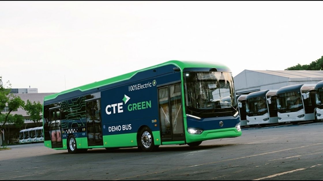 MG iEV12 - autobuz electric urban CTE Green